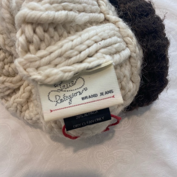 True Religion Brown Beige Ombré Wool Hat - Picture 4 of 6